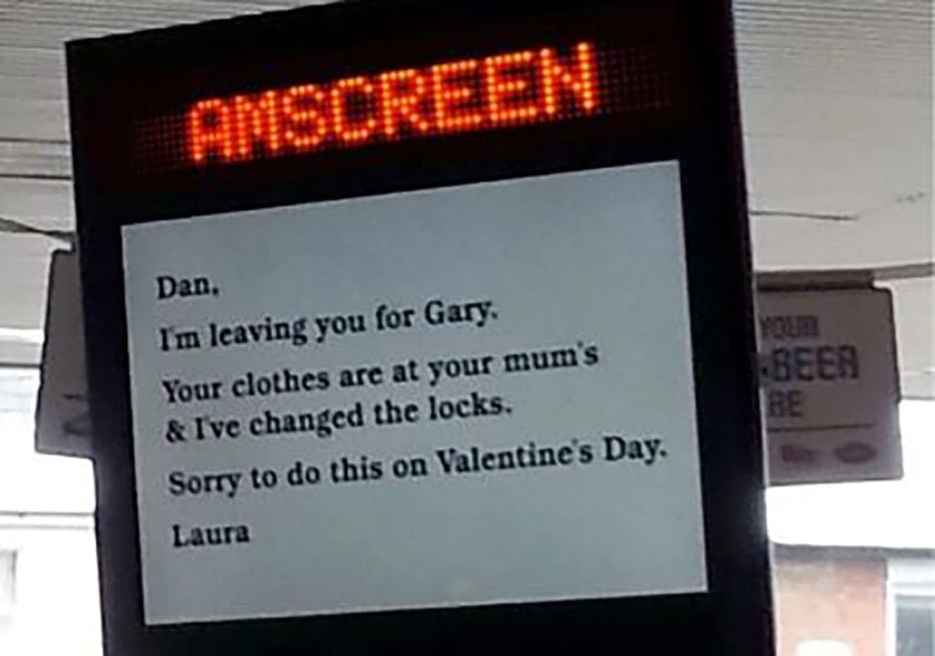 Not What You’d Expect On Valentine’s Day